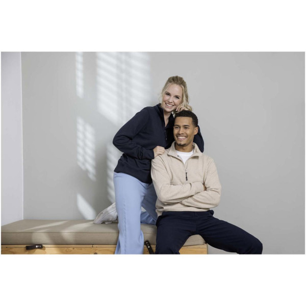 Tin uniseks Aware™ gerecyclede trui met kwartrits