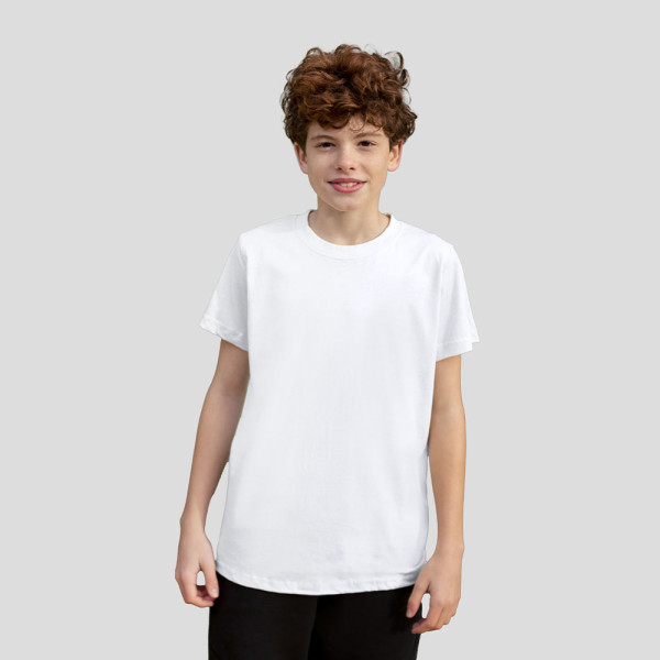 Wit Kinder T-Shirt 