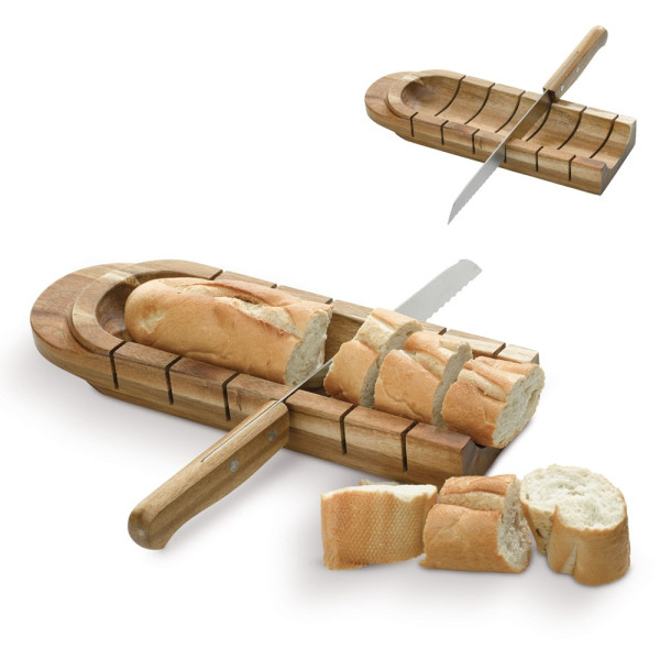 Stokbroodhouder met mes